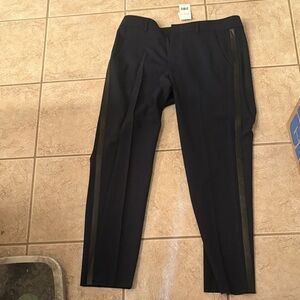 Vince Navy Straight Leg Pants